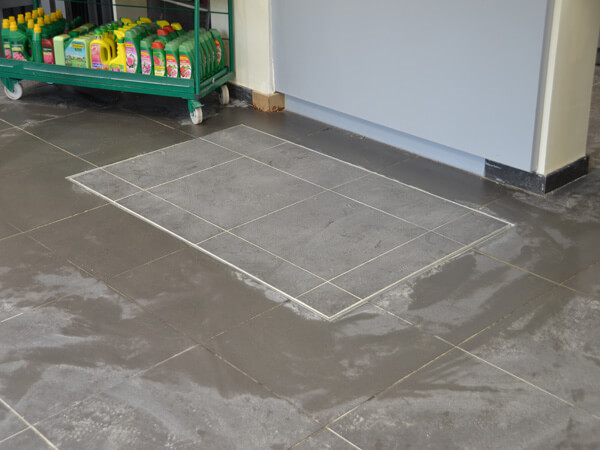 Trapdoor freight lift model EHi