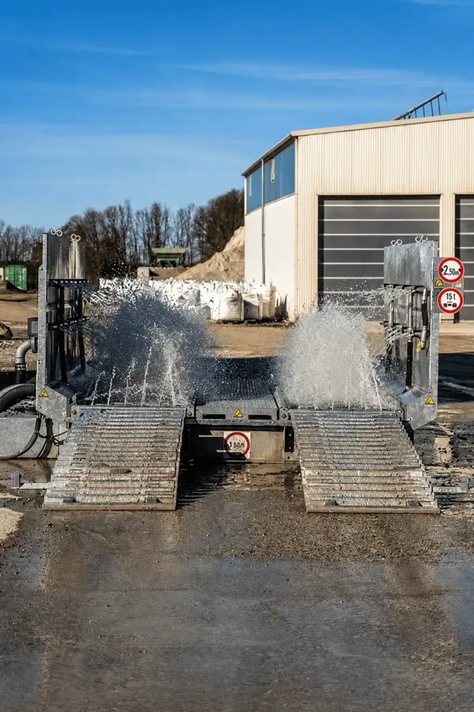 Lavage de roues poids lourds | Equindus