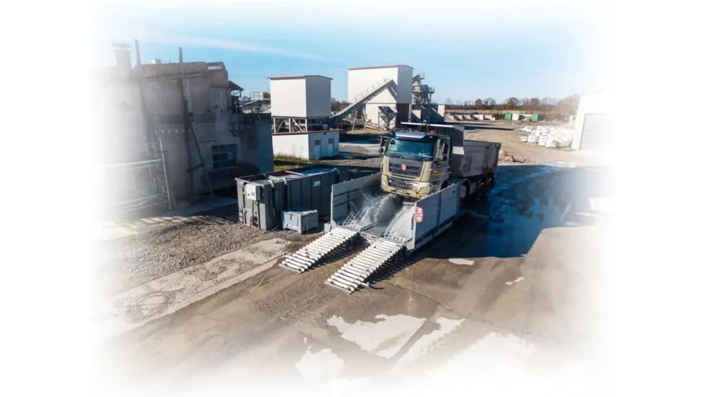 Lavage de roues poids lourds | Equindus