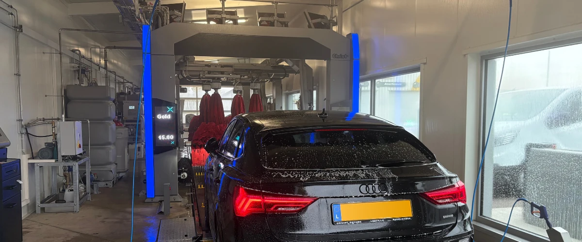 Installation Christ Wash — système de lavage automobile professionnel Luxembourg