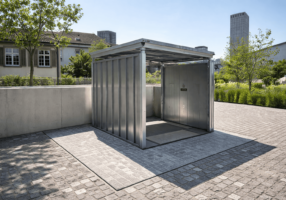 Monte-charge à trappe modèle EHi Installation et maintenance par Equindus