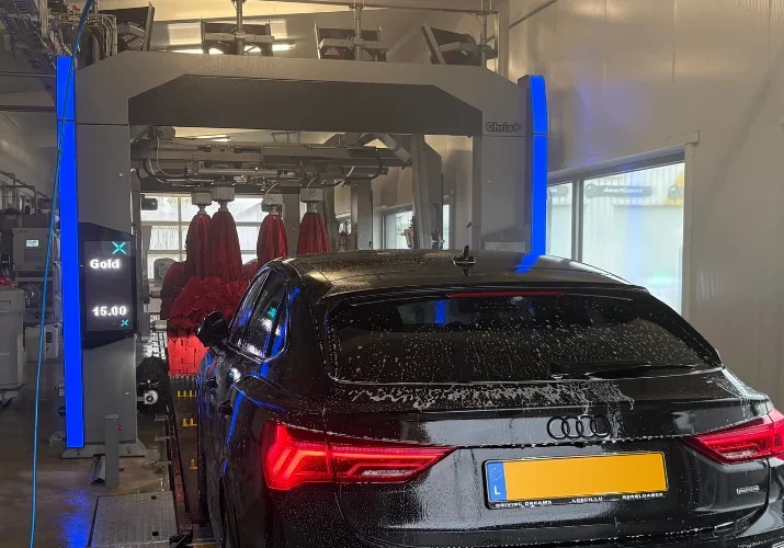 Installation Christ Wash — système de lavage automobile professionnel Luxembourg
